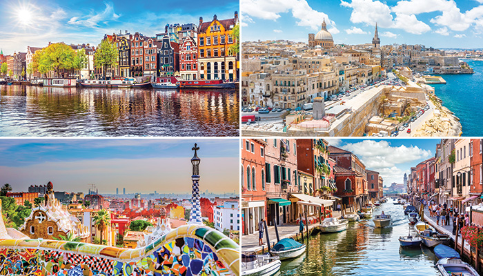 Receive £50 OFF Select Europe Holidays This Easter